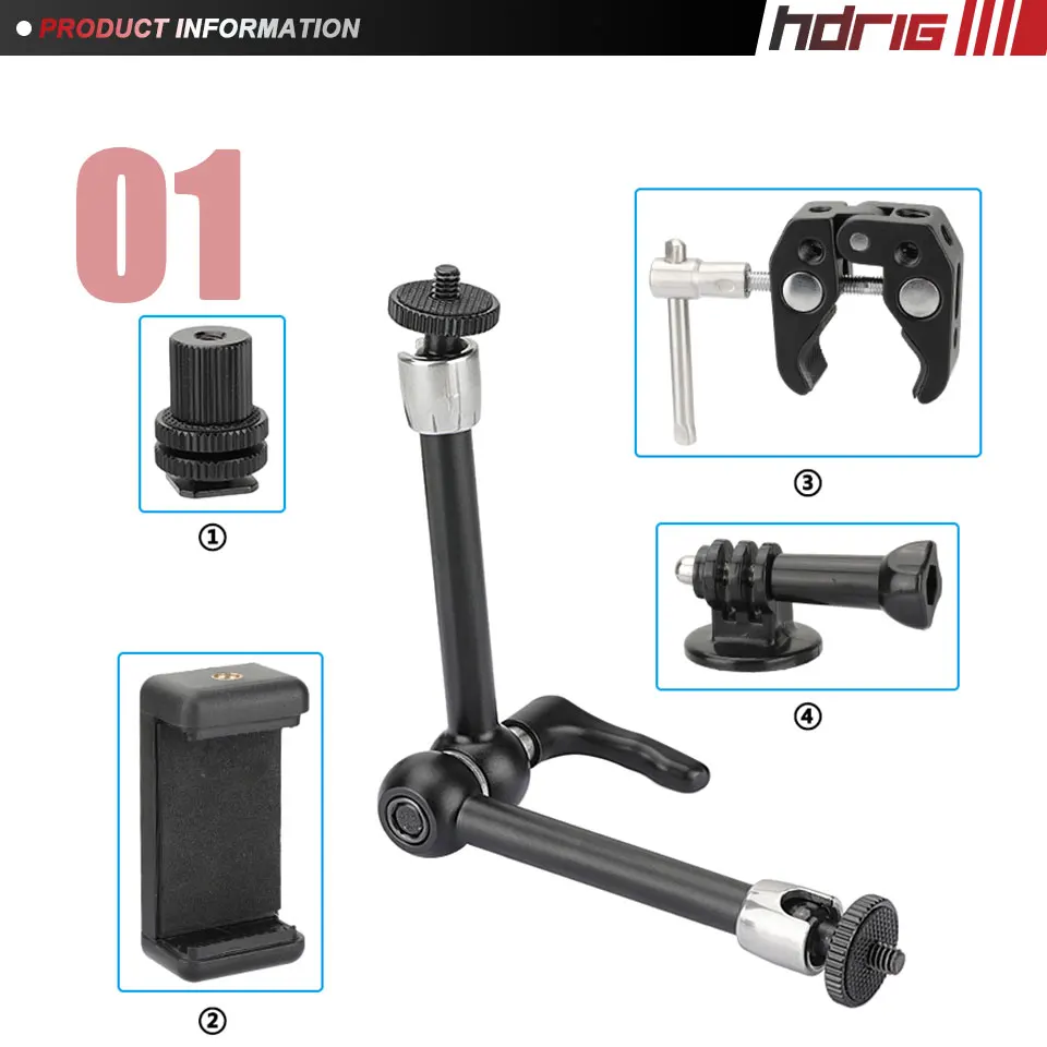 Clip para Telefone Smartphone, Adaptador de Montagem