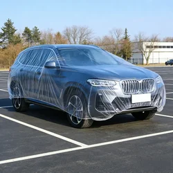 Universal Transparent Lightweight Dustproof and Rainproof Car Dust Cover - 6m x 3.5m (1pcs)