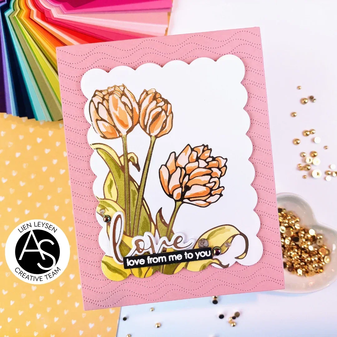 Picturesque Chrysanthemum Tulips Treasure Sunkissed Memories Metal Cutting Dies Stamps Stencil Hot Foil DIY Scrapbooking Photo