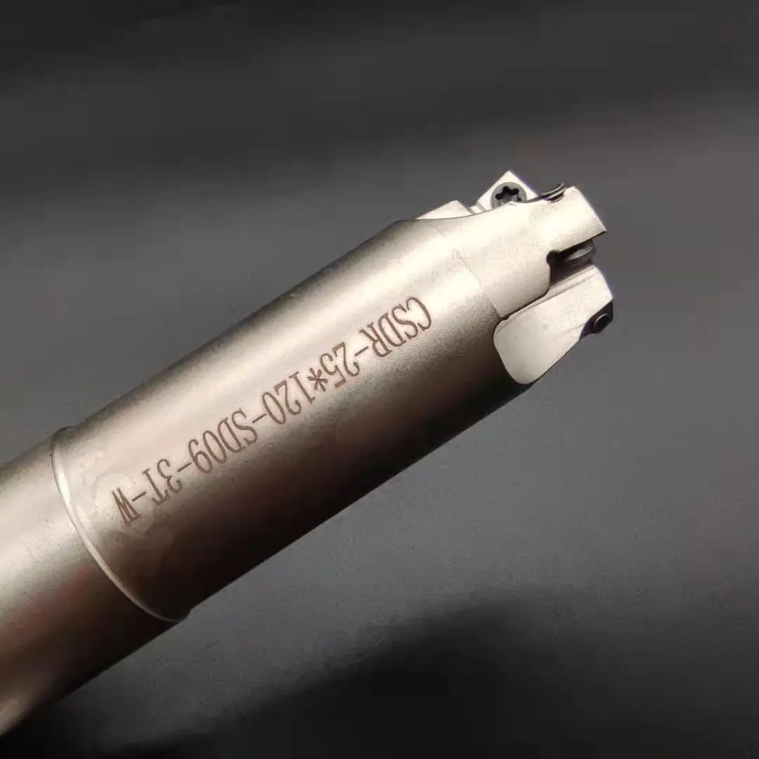 

GW CARBIDE- CSDR-25X120-SD09-3T WITH COOLANT Face Milling Cutter for Cutting Stainless Steel Matching SDKT093508
