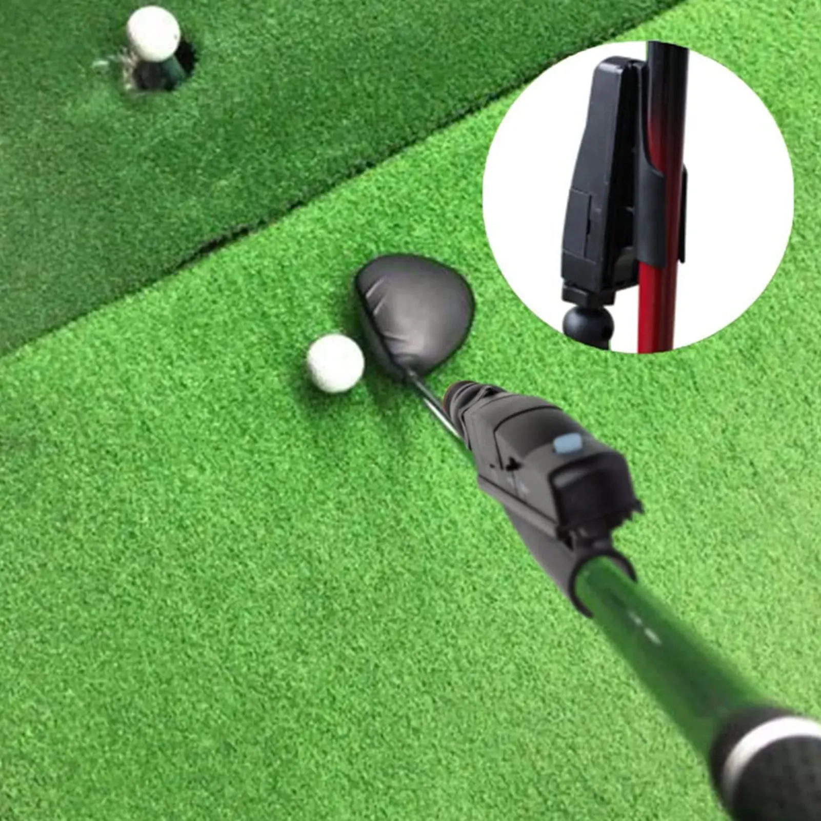 

Golf Putter Laser Sight Pointer Putting Training Aids Aim Corrector Golf Practice Line Tool Putter Aim Putting Exerciser