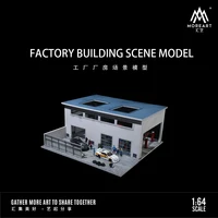 In Stock TimeMicro&MoreArt 1:64 Factory workshop theme lighting version assembly display scene 1