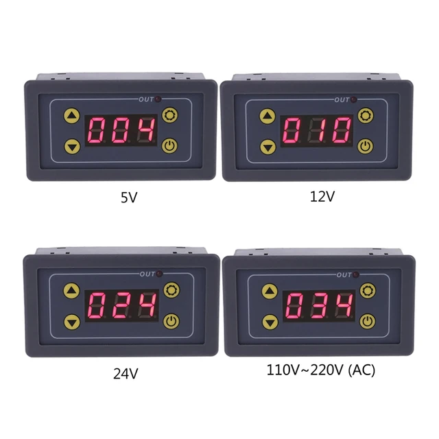 Relè Temporizzato Modulo Timer Relè A Ritardo NE555 - 5 Pezzi, DC 12V, Regolabile, Per Uso Automobilistico E Progetti Fai-da-te Interruttore Timer Regolabile - Foto 9