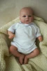 Painted Finished Doll Premie Baby Reborn Doll Lifelike 46CM Elijah High Quality Genesis Hand Painted Doll 2
