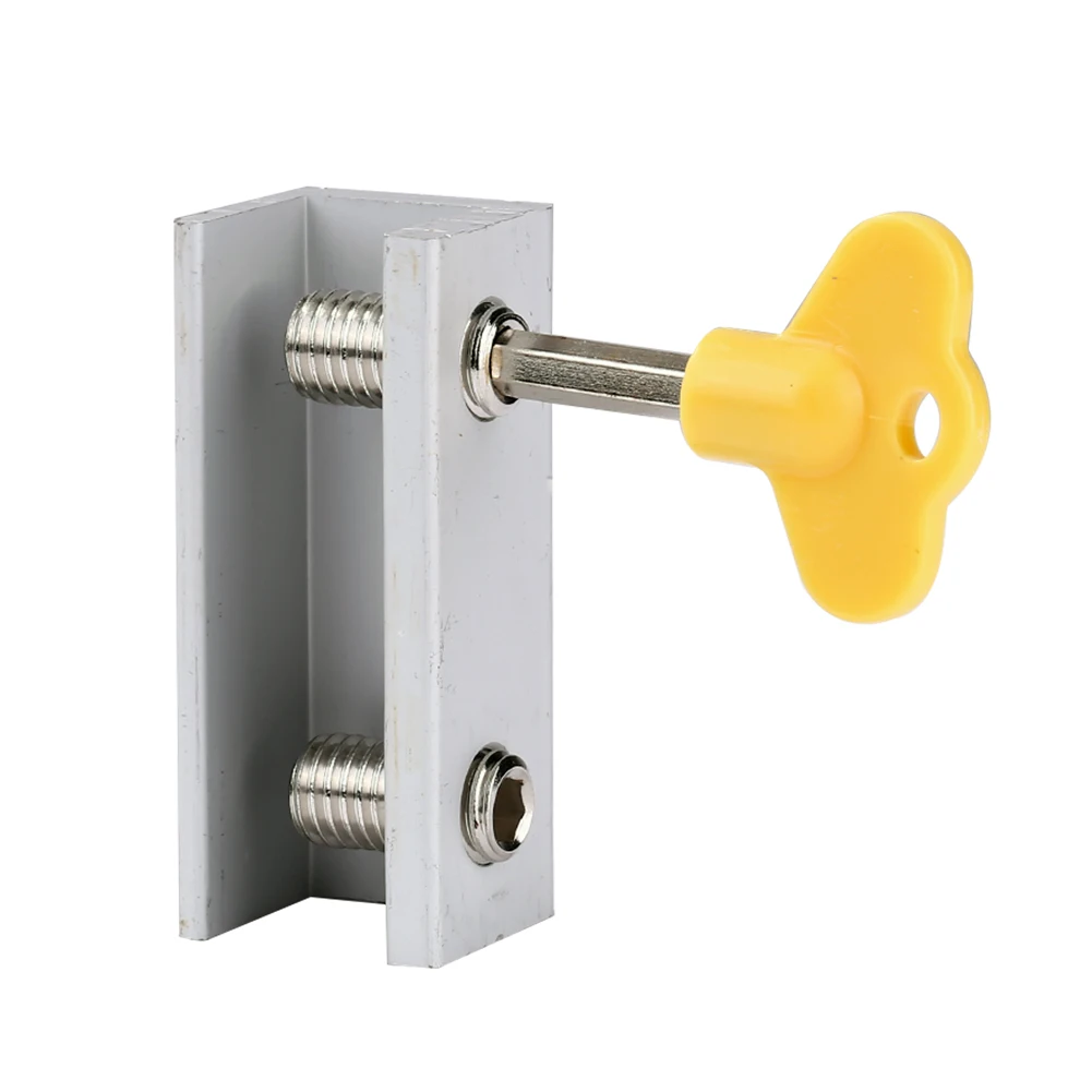 Description Picture 5 of itemSliding Window Stop Lock Aluminum Alloy Door Window Restrictor Household Improvement Hardware for Children Security