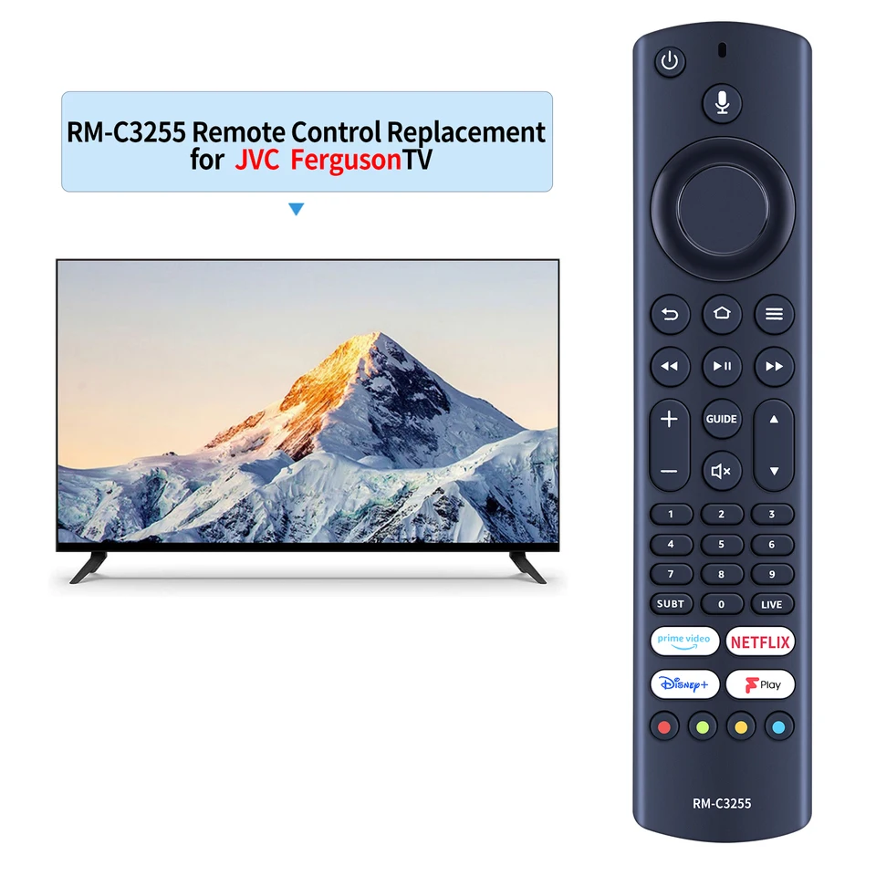 ALLIMITY RC802V Télécommande Remplacée Pour TCL Android HDR TV