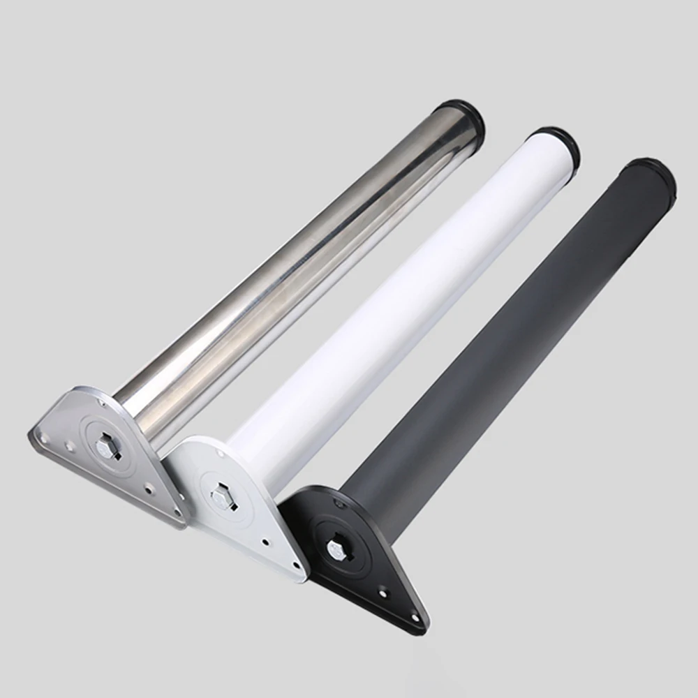 50-110cm Bar Counter Foot Support Column Stainless Steel 304 Adjustable Computer Desk Foot Aluminum Alloy Bar Cabinet Foot
