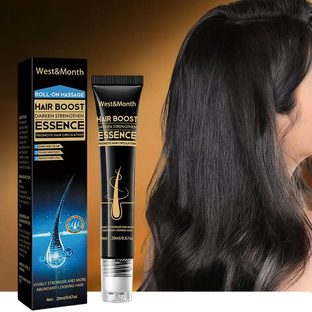 

Hair Boost Roller Cream Product Care Scalp Massage Hair Treatments Loss Thicker/Longer Effective Oil Roller Hair Anti Grow Z4R4