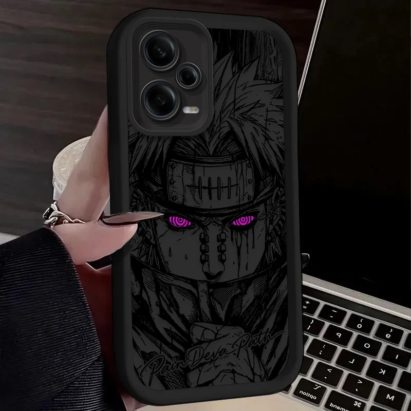 Anime-Inspired Cool Phone Case Featuring Naruto Akatsuki Design
