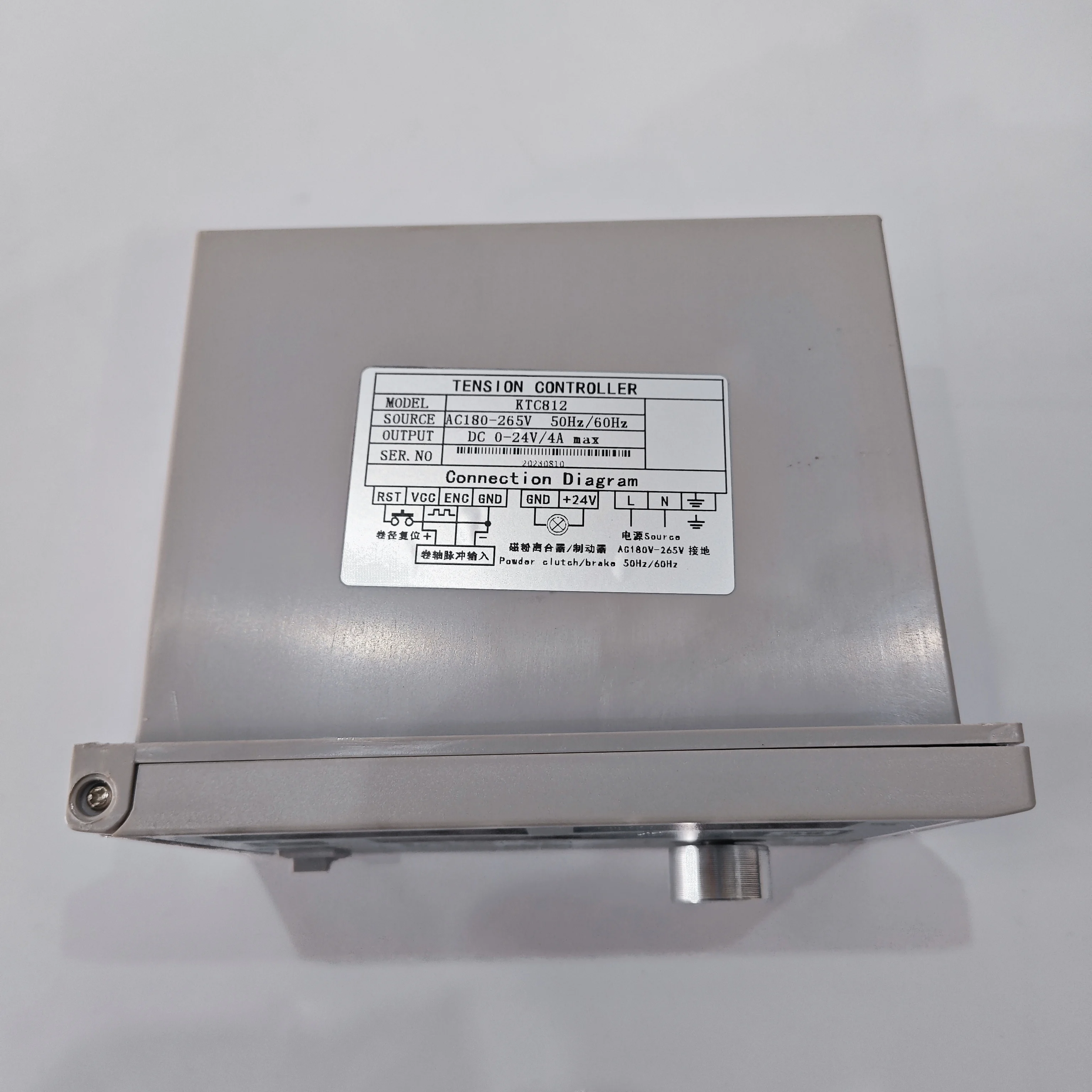 KTC812 Semi-automatic tension controller with Hall Sensor Coil tension magnetic powder brake/clutch torque control detail image 4