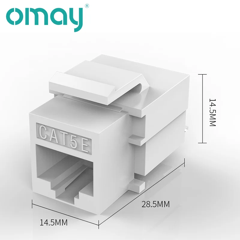 Cat5e/6/6a/7/8 Tp Network Module Toolfree Rj45 Shielded Keystone