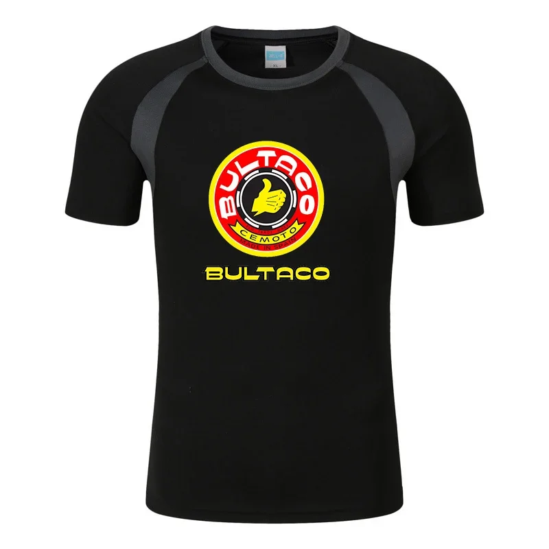 

Bultaco Cemoto Motorcycles 2024 Brand Clothing Men's New Hot Sale Eight-Color Short Sleeve Comfortable Breathable Round Neck Top