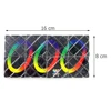 Twisty Cubo Magician Professional Cube Classic Toys Cube Puzzle Panel Puzzle Magic 8 Panels 3 Rings Folding Puzzle Cube Gifts 6