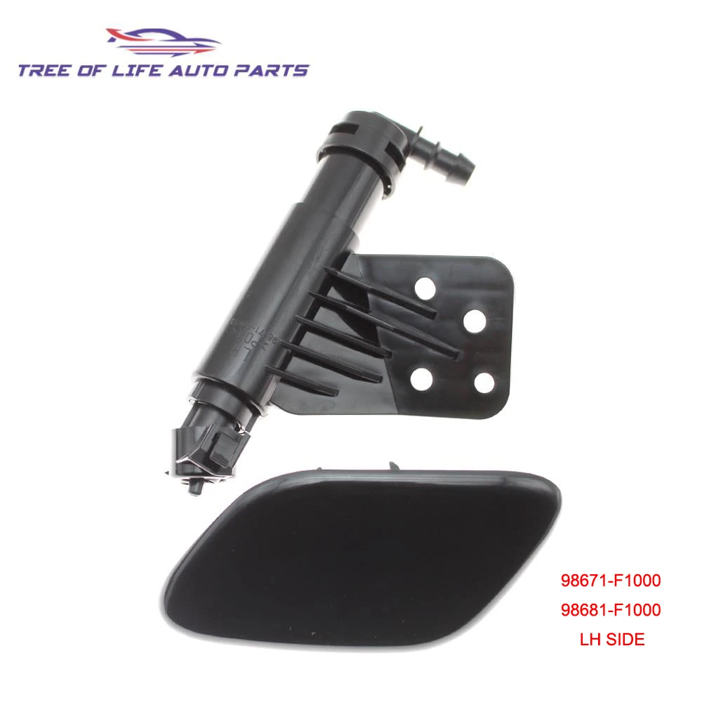 Tapa De Cubierta Para Lavafaros Delanteros De Kia Sorento UM 2015-2018 - Repuesto OEM 98681-C5000 / 98691-C5000