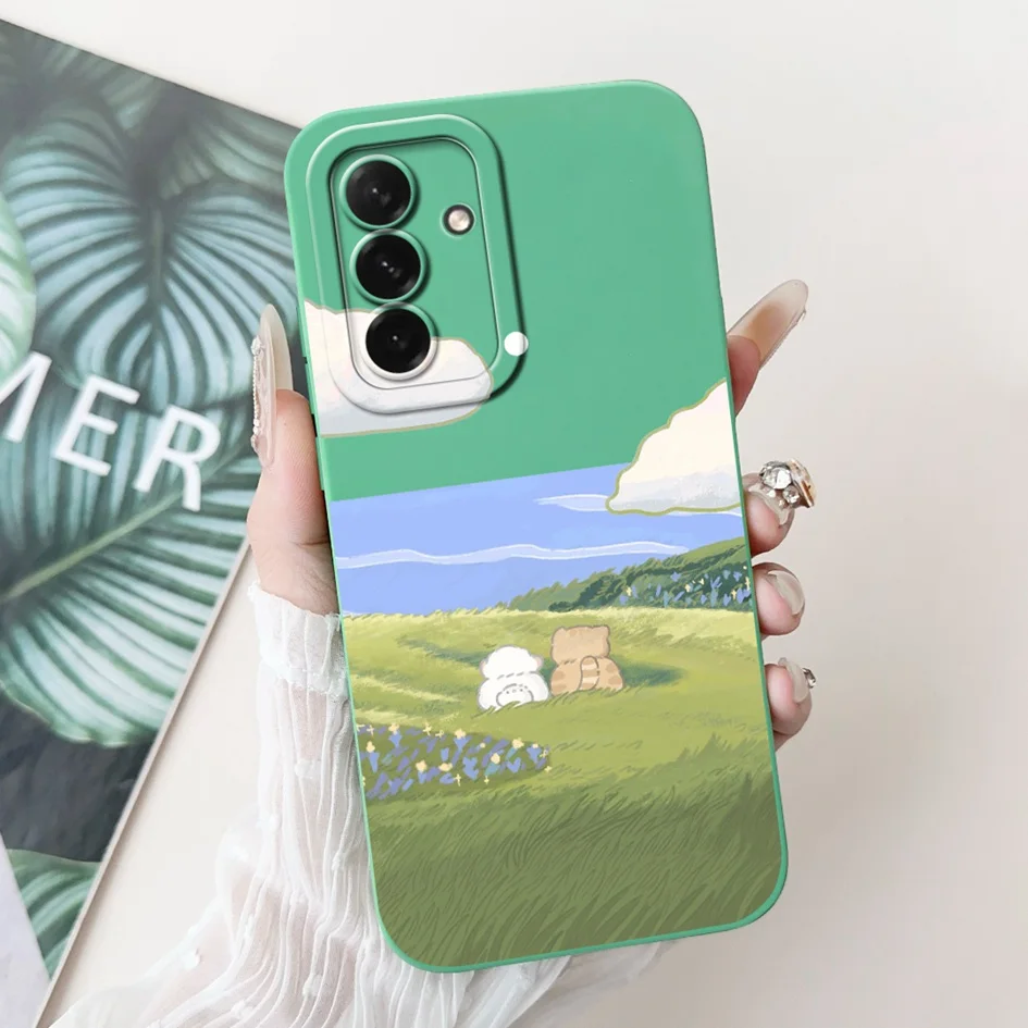 Cute Rabbit Cartoon Soft Silicone Frosted Matte Phone Case Cover