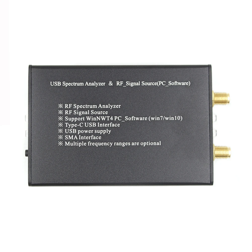 스펙트럼 주파수 분석기, 35-4400M 신호원, WinNWT4 케이스, USB RF 주파수 영역 분석 도구