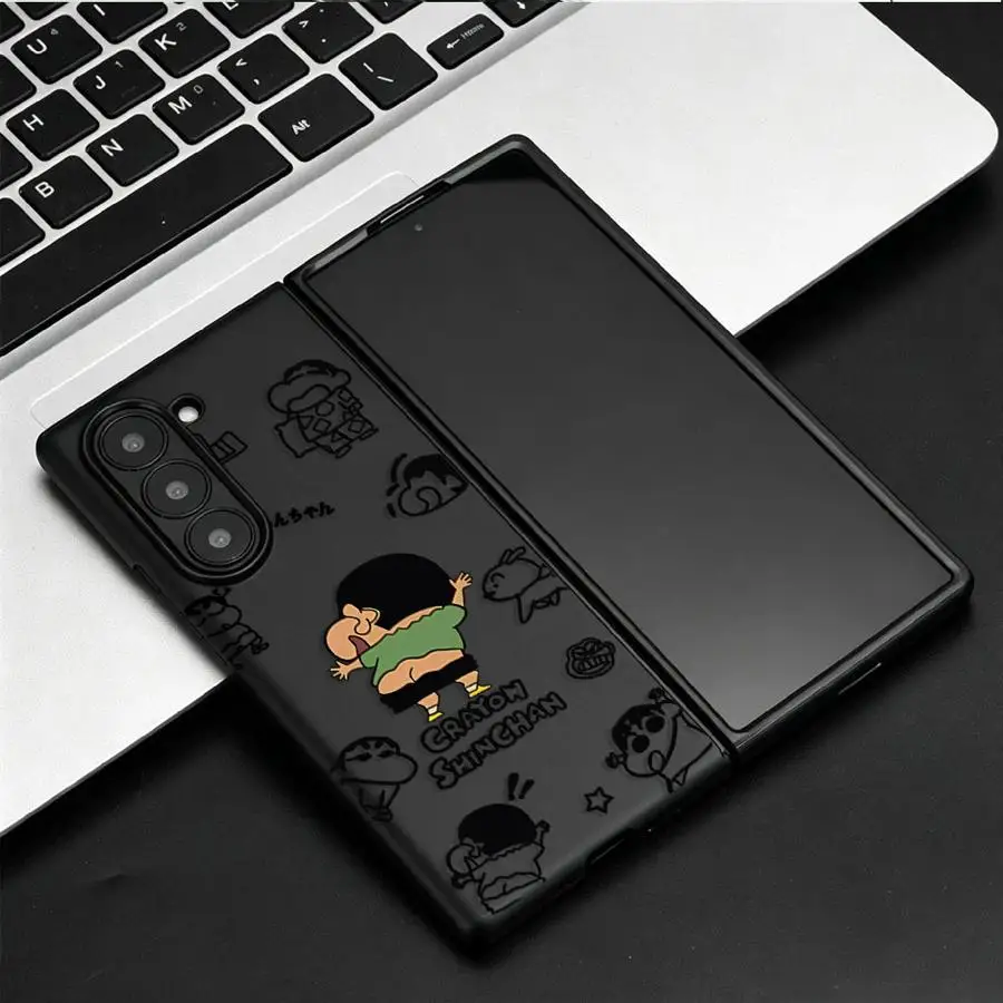 Funny Shin-Chans Themed Foldable Phone Case
