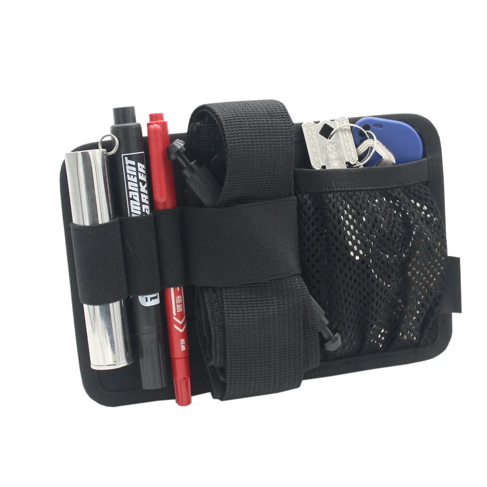 Tactical Hook Fasteners Pouch EDC Accessory Storage Mesh Bag Backpack Insert Pouch Modular Panel Organizer Admin Pouch 5