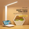1Pcs Folding Led Desk Lamp Bedroom Table Lamp Reading USB Touch Dimmable Eye Protection Student Reading USB Charge Night Light 1