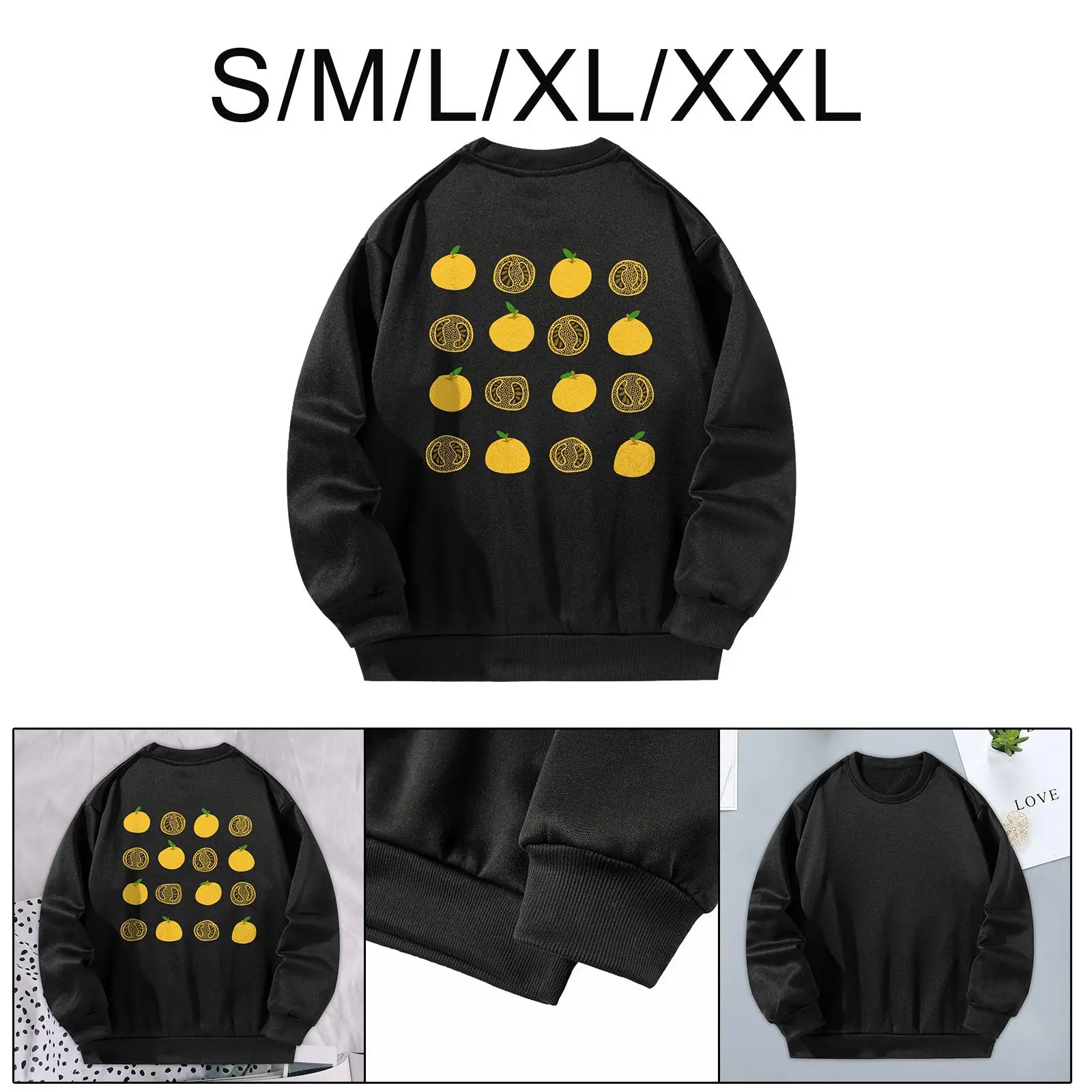 

Women Crewneck Sweatshirt Long Sleeve Tops Women's Clothing Casual Soft Comfortable Loose Fit Oversized for Spring