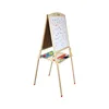 Montessori Wooden Lifting Double-sided Tablet Magnetic Painting Large Drawing Board Sensory Toy Children's Magic Blackboard Gift 1
