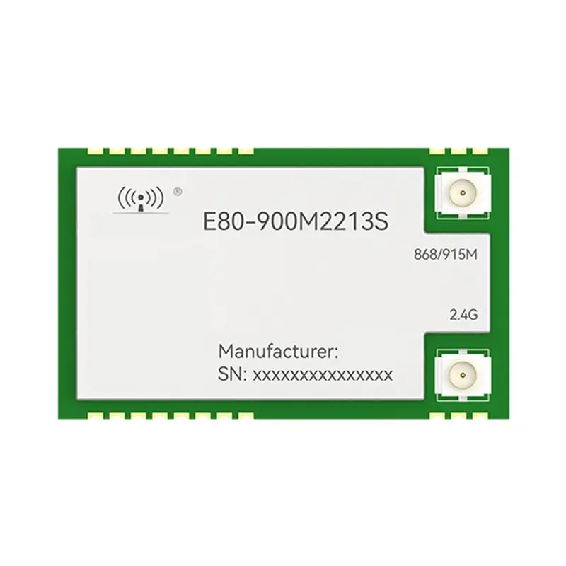 【RECOMENDAR】2X LR1121 Lora 스프레드 스펙트럼 모듈 듀얼 밴드 868Mhz 915Mhz 2.4G SMD TCXO CDEBYTE E80-900M2213S SPI RF 모듈 서브-모듈