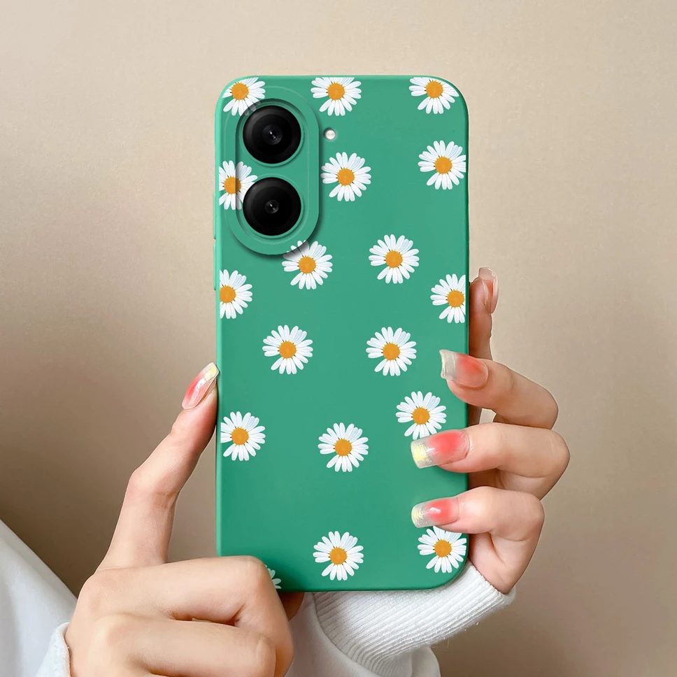 Lovely Dinosaur Lightweight Anti-Drop Liquid Silicone Phone Case