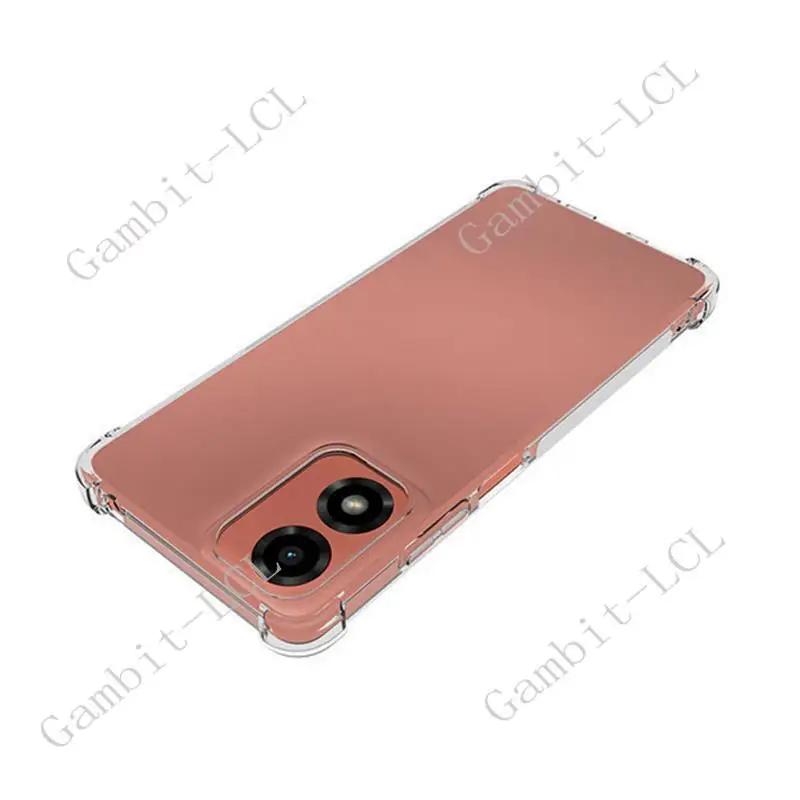 Shockproof Soft Silicone TPU Anti-Falling Back Cover