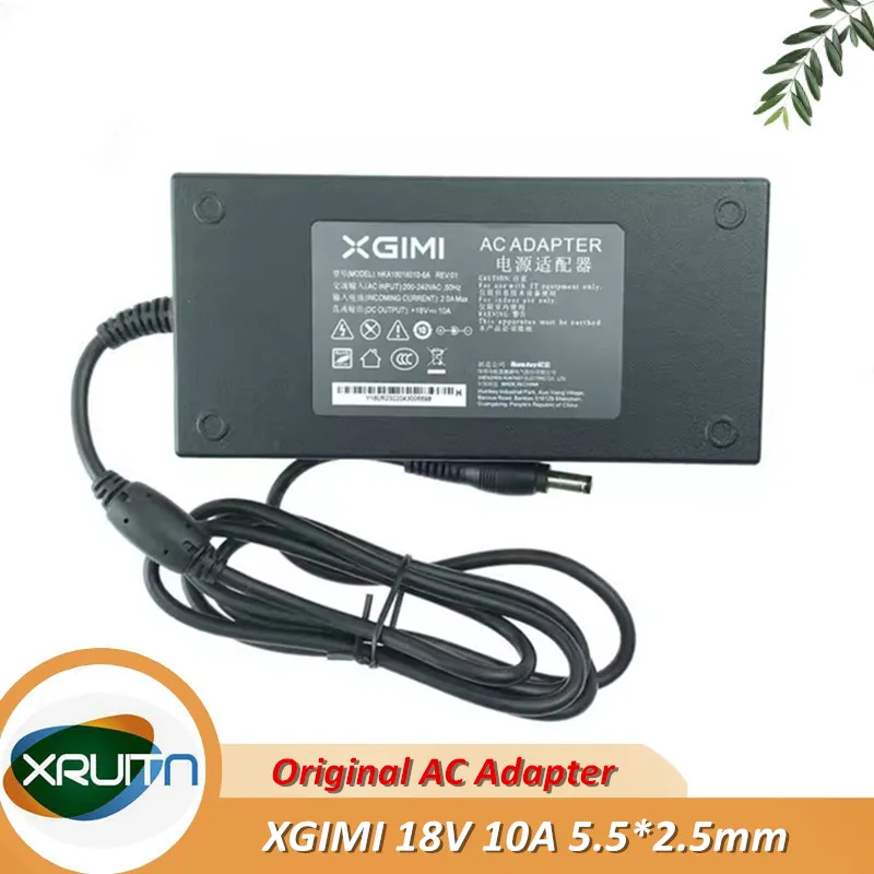 

Original 18V 10A 6.67A 8.33A AC DC Adapter Charger For XGIMI Projector H2S H2 H3 RS Pro Z6X N20 KA18018010-6A Power Supply OEM