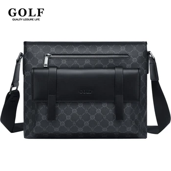 Borsa a tracolla da lavoro da GOLF per uomo borse a tracolla in pelle borsa a tracolla per pendolari da uomo di design di lusso qualità impermeabile