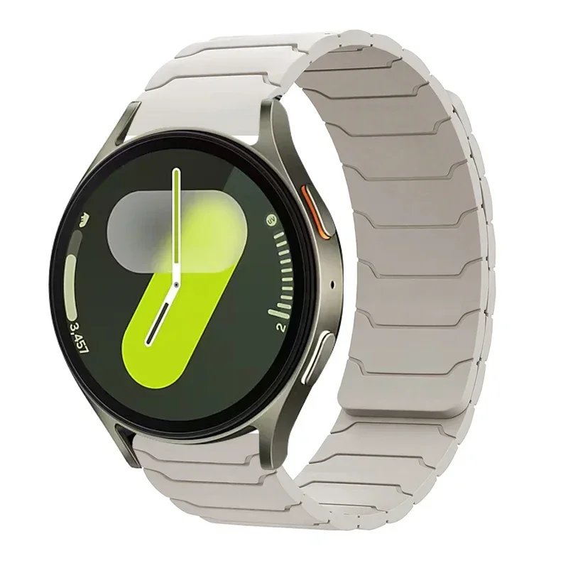 Magnetic Silicone Sport Strap - 20mm/22mm Wristband