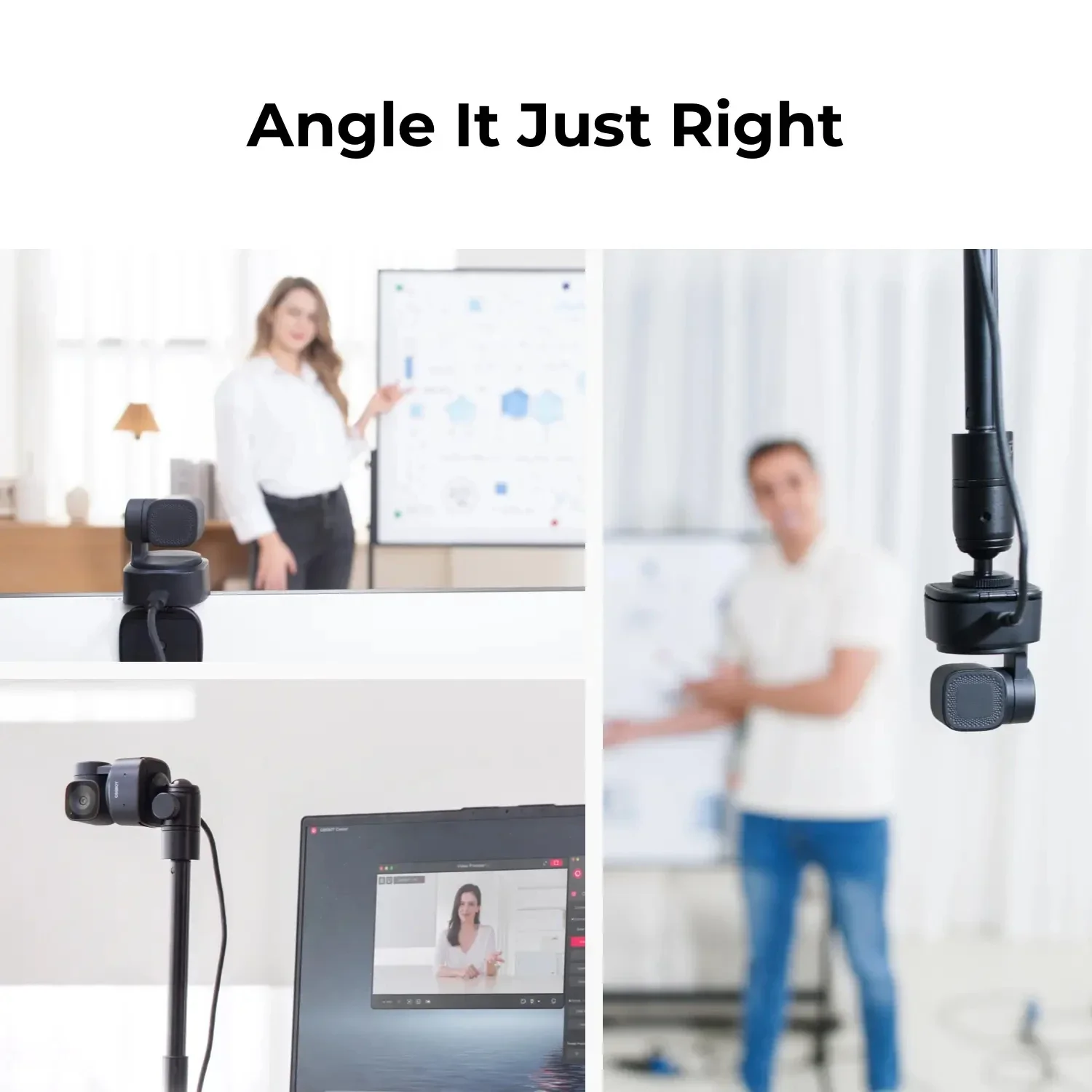 New OBSBOT TINY SE Al-Powered Full HD PTZ 1080P Webcam built-in microphone Zone Tracking