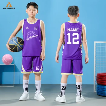 Custom New Design Girls Basketball Shirts High Quality Basketball Set Printing Embroidery Stitched Boy Basketball Jersey Jls-713 1