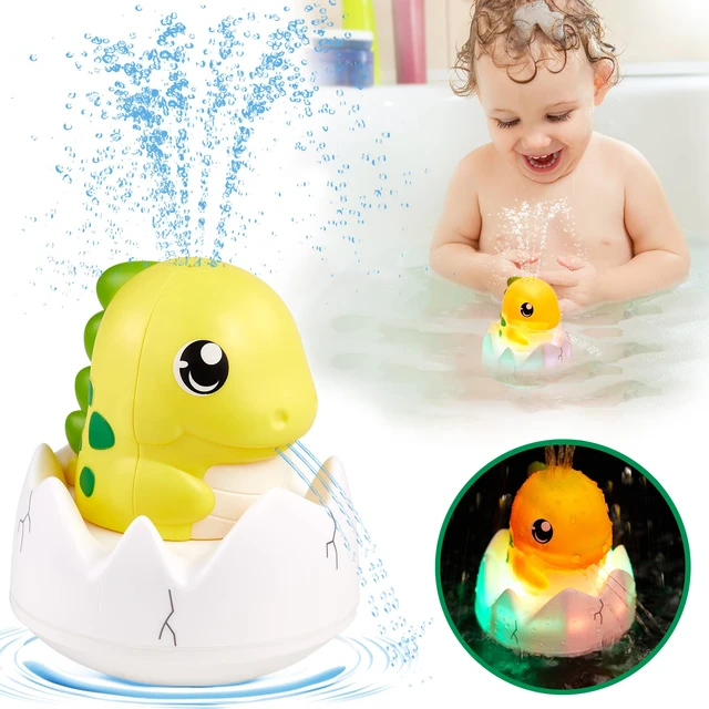 Bath Toys For Kids Light Up Whale Spray Water Bathtub Toys For Baby  Electric Cartoon Pool Bathroom Tub Toddler Toy Baby Gifts - Bath Toy -  AliExpress