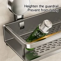 Suction Cup Bathroom Rack