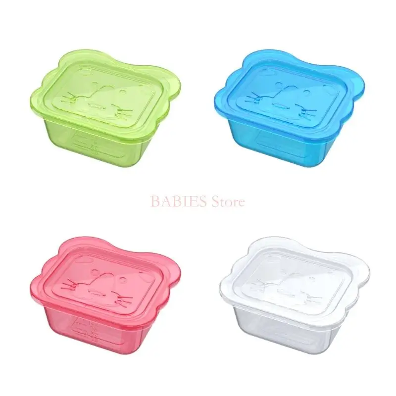 

C9GB 4pcs Complementary Container with Lids Reusable Preservation Boxes