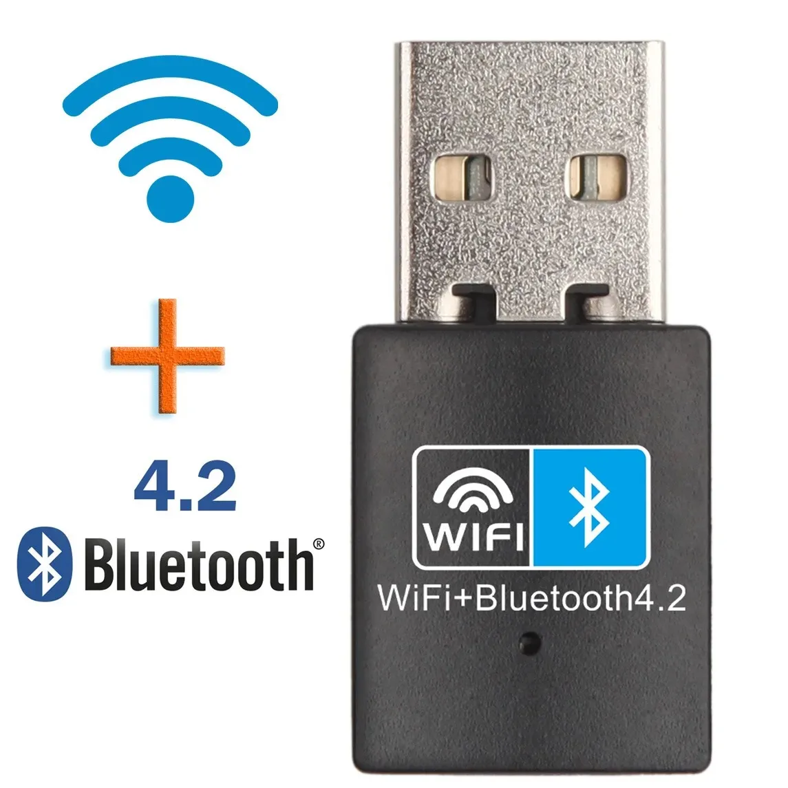 WiFi Bluetooth Wireless Adapter 150Mbps USB Empfänger 2,4G Bluetooth 5,0 Dongle Netzwerk Karte für Desktop Laptop PC tastatur Maus