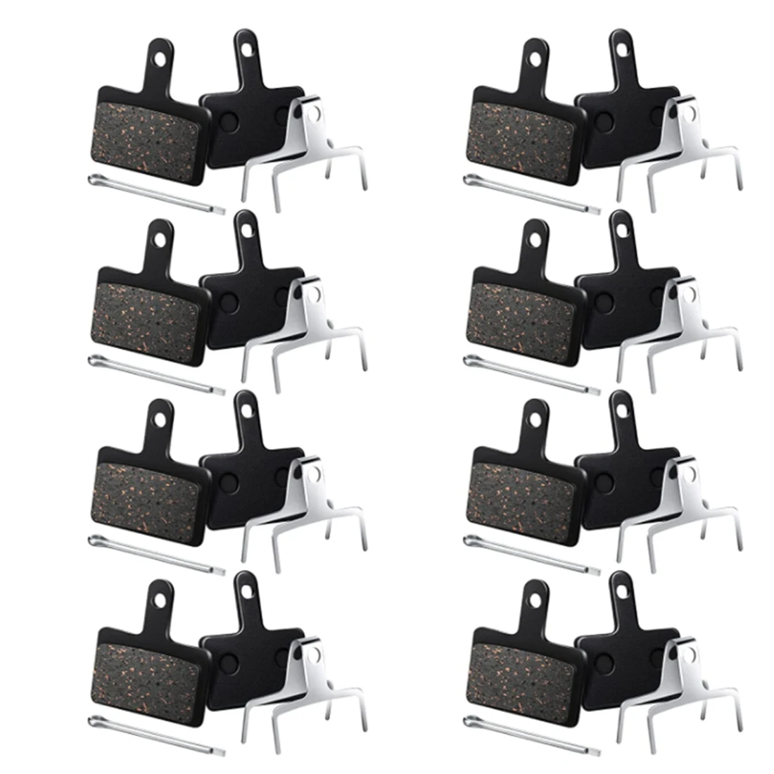 

8 пар велосипедных дисковых тормозных колодок для Shimano Br-M575 M525 M515 T615 T675 M495 M486 M485 M446 M475 M355 C601 C501S и т. д.
