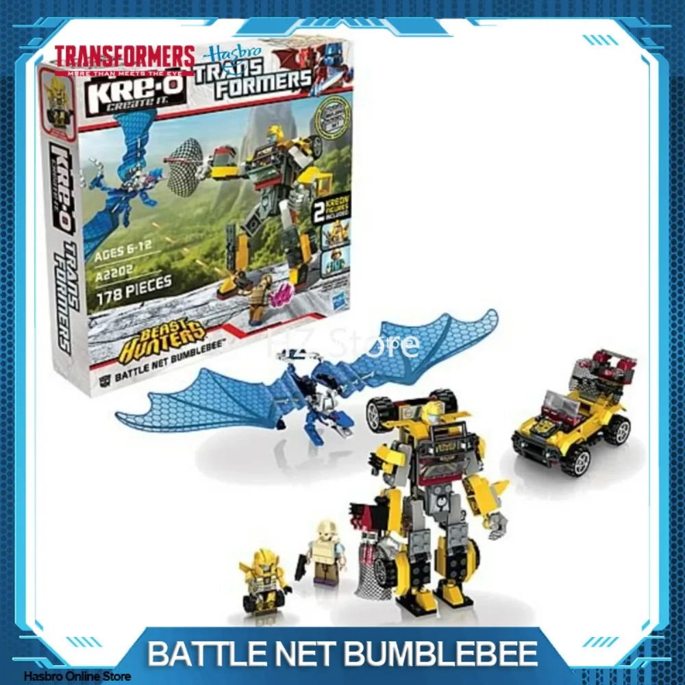 Y Kre-O 2 Kreon Transformers Beast Hunters Battle Net Bumblebee Set Età 6-12 178 Pezzi A2202