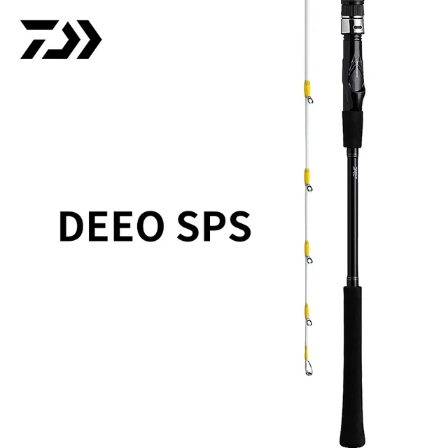 Daiwa 2023 New DEEO SPS One And A Half Secs Fiberglass Carbon Solid body  Light Weight Coastal Water Fishing Rod Boat Fishing Rod - AliExpress