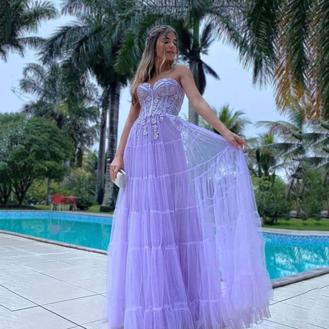 New Arrival Rainbow Tulle Party Dresses Ball Gown Handmade 3D Florals Prom  Gowns Women Colorful Tulle Formal Occasion Dresses - AliExpress