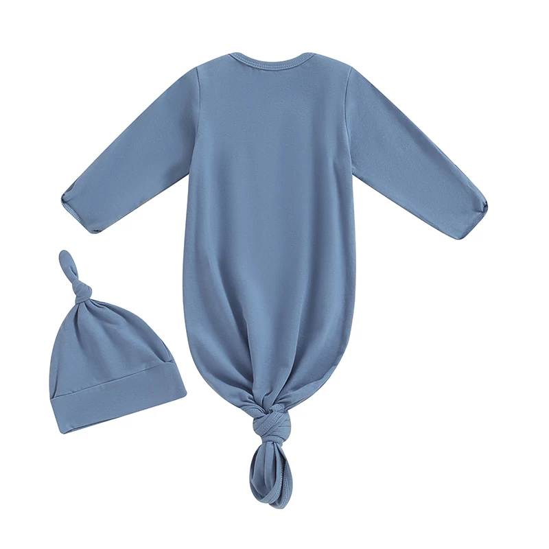 Description Picture 6 of itemNewborn Sleeper Gown Baby Boy Girl Coming Home Outfit Infant Nightgown Sleepwear Pajamas