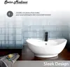 Swiss Madison Well Made Forever SM-VS211 Ivy 23" Oval Ceramic Vessel Sink, Glossy White 2