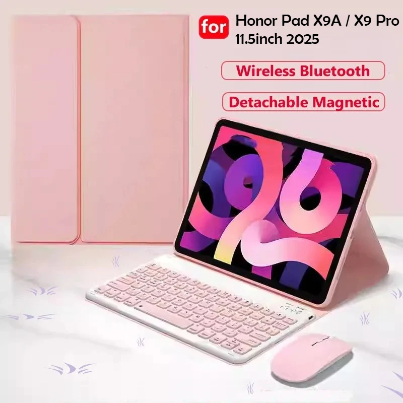 Enhanced Protective Keyboard Case with Bluetooth and Magnetic Closure