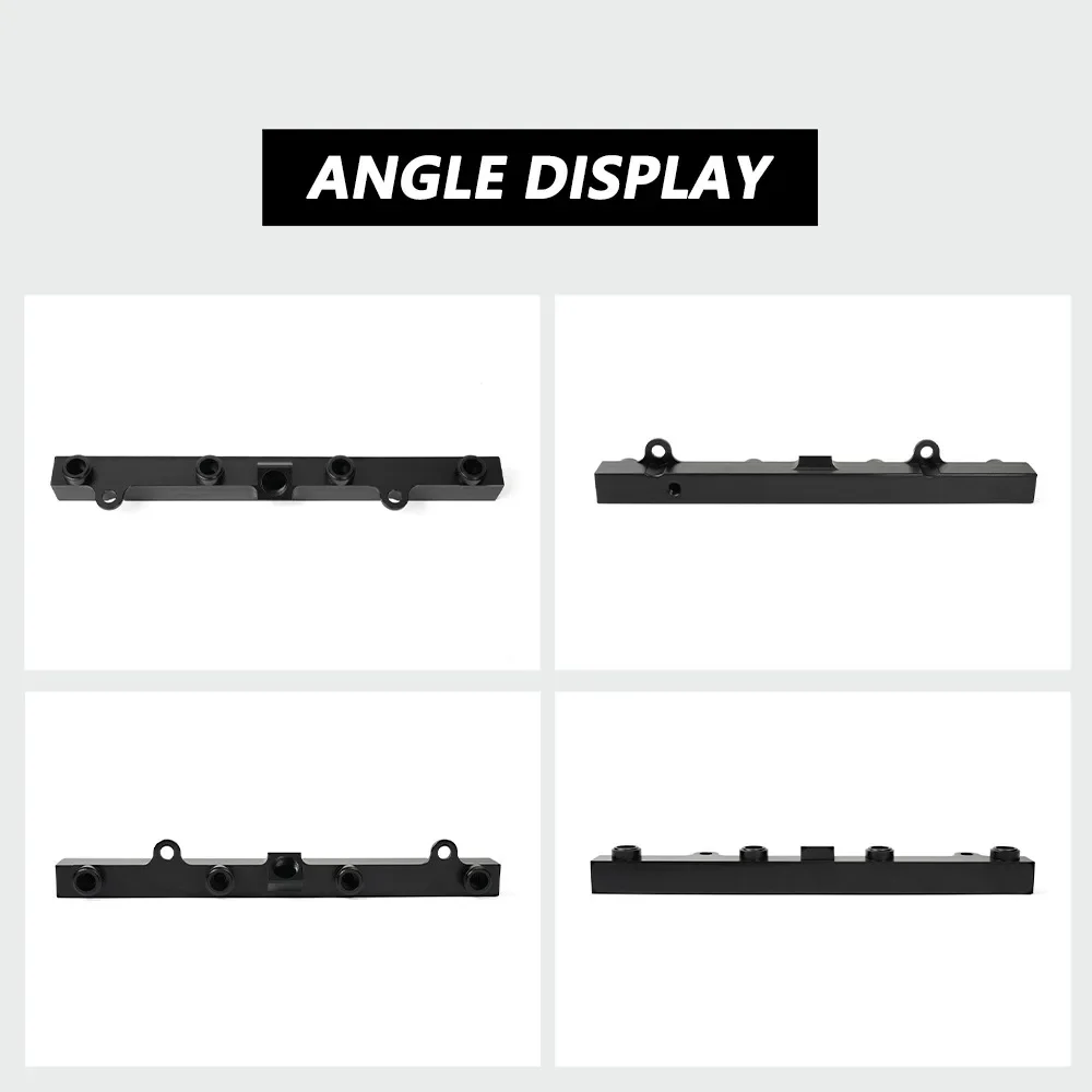 K-Series Fuel Rail With Oil Gauge High-Flow Fuel Rail For Civic Acura K20-K24 Series