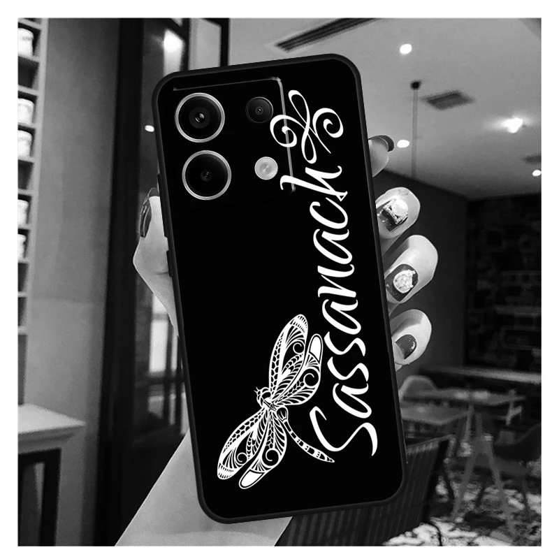 Outlander Sassenach Dragonfly Phone Case Coque