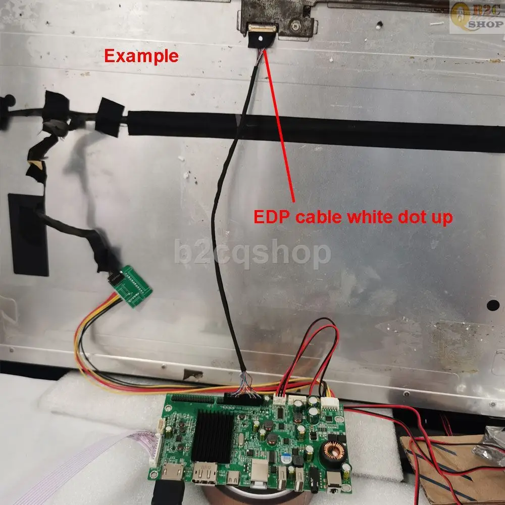 LCD Controller Board Monitor Kit EDP converter for imac 27" A1312 A1316 A1407 LM270WQ1 display HDMI-compatible+DP+USB-TYPE-C
