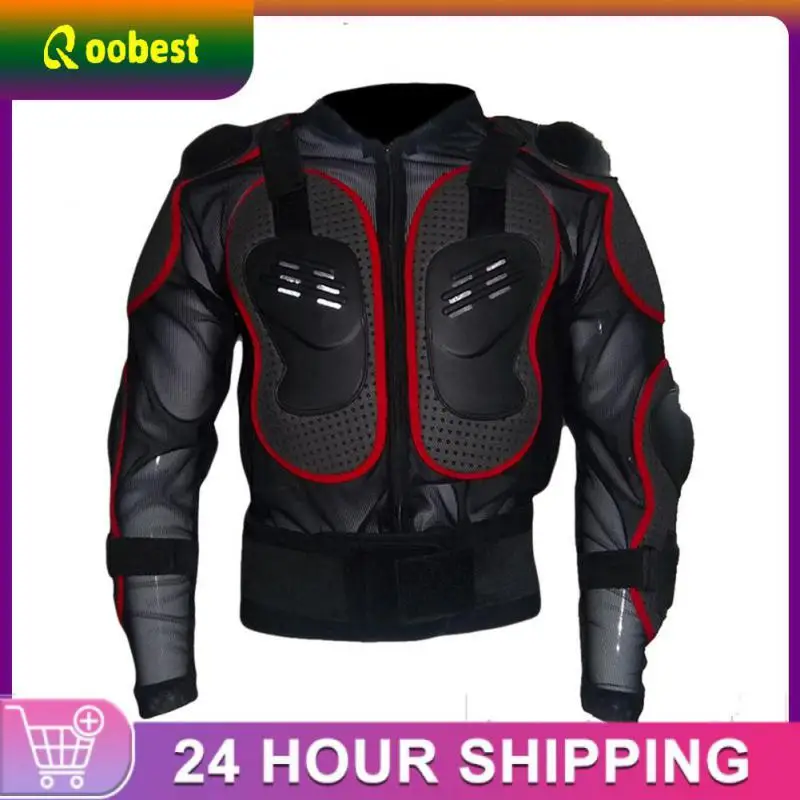 

Pvc Armour Motocross Practical Motorcycle Armor Protector Durable Universal Outdoor Knight Racing Coat Nylon Black