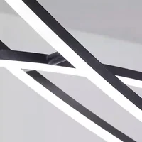 Modern Luxury Straight Strip Pendant Light 6