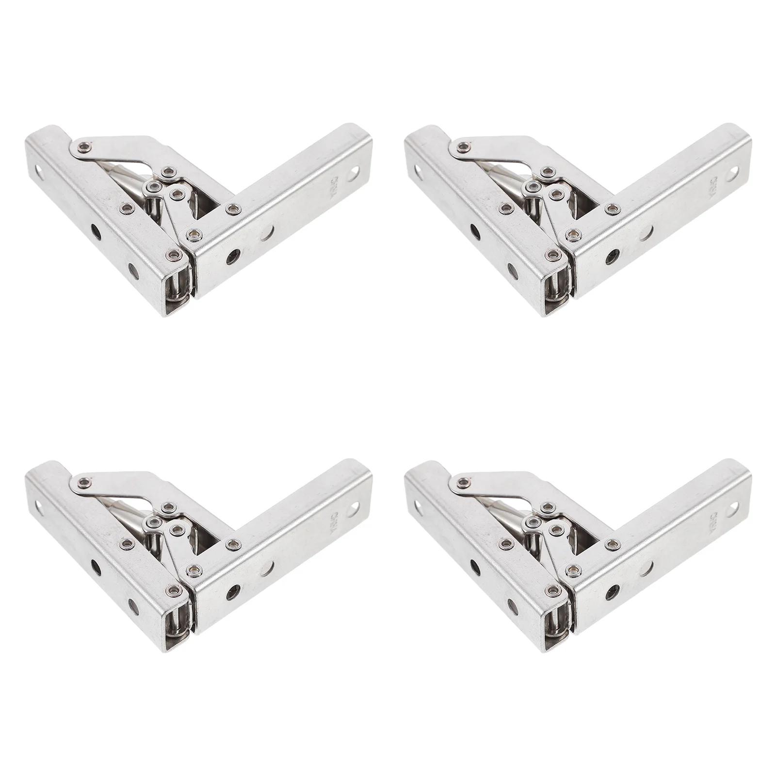 

4pcs Heavy Duty 90 Degree Door Hinge Smooth Movement Hinge for Cupboard